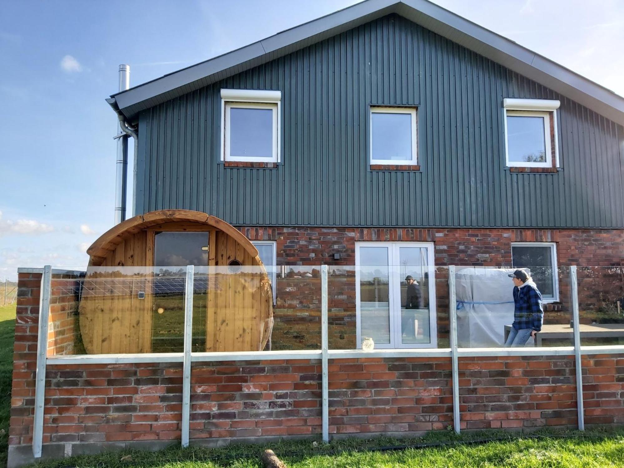 Neu! Ferienhaus Taja Niebuell Mit Sauna Kültér fotó